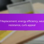 Roof Replacement: energy efficiency, weather resistance, curb appeal